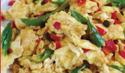 Egg with Green Chilly — Chinese dish at Pokhara Chinese Restaurant